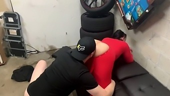 Interruption Of Step-Son'S Gaming Leads To Steamy Encounter With Hot Milf