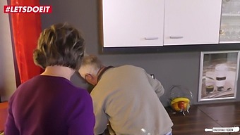 Horny German Granny Engages In Sexual Activity With Her Neighbor