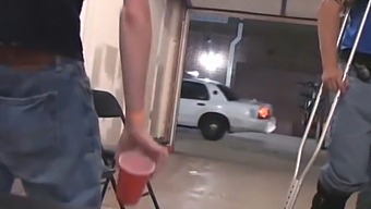 A Wild Orgy Of Interracial Sex At A Party