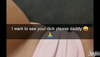 Snapchat Sexting Với Bố Của Bạn Tôi Cho Đến Khi Lên Đỉnh - Joyliii