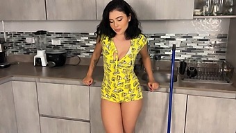 College Roommate Gets Stuck In The Kitchen Drawer In This Pov Video