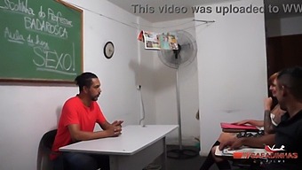 Teacher Rubens Badaro'S Naughty Student Gets Wild In The Bedroom