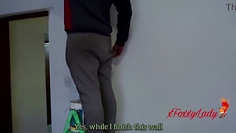 Cheating Wife Engages In Unprotected Intercourse With The Artist As Her Spouse Is Away At Work